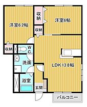 ウィング宮津Ｂ 102 ｜ 徳島県鳴門市撫養町黒崎字宮津142-16番地（賃貸アパート2LDK・1階・58.58㎡） その2