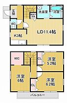 ヴィラージュ鷺島 21 ｜ 徳島県鳴門市大津町木津野字養父の内41-4（賃貸一戸建3LDK・1階・79.00㎡） その2