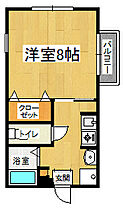 グリーンハイツ岡崎 102 ｜ 徳島県鳴門市撫養町弁財天字ハマ1-21（賃貸アパート1K・1階・26.28㎡） その2