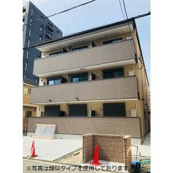 H-maison加美正覚寺 204｜大阪府大阪市平野区加美正覚寺1丁目(賃貸アパート1LDK・2階・27.37㎡)の写真 その1