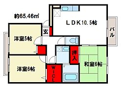 ヴィラ・コンフォールIII 1階