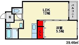 ラグージュ千歳町 2階