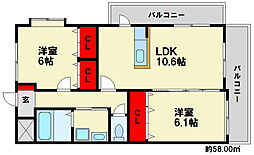 ヴェルドミール須玖 2階