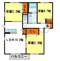 メゾン・サンセール 1階/101