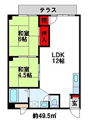 コーポ中島 1階