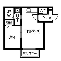 La Vita二日市駅前III 1階/101