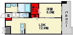 ベルフラワー大野城 4階/403