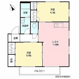 メイプルシャトーB棟 2階