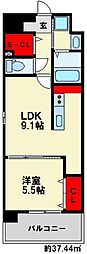 エルヴィータ 1LDKの間取図画像