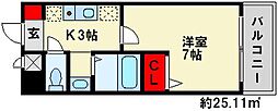 サン・セフィール 2階/202