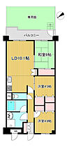 千葉県市原市姉崎（賃貸マンション3LDK・1階・58.73㎡） その2