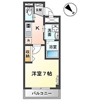 プランドール上中里  ｜ 千葉県市原市五井中央西１丁目（賃貸アパート1K・3階・26.65㎡） その2