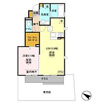 グラン　ソレイユ 101 ｜ 千葉県袖ケ浦市長浦駅前４丁目（賃貸アパート1LDK・1階・47.40㎡） その2