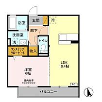 カルダモンリーフ 202 ｜ 千葉県木更津市ほたる野１丁目（賃貸アパート1LDK・2階・40.95㎡） その2