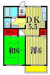 間取図画像 2DK