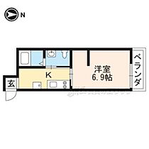 京都府京都市中京区西ノ京中御門東町（賃貸マンション1K・1階・23.49㎡） その2