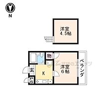 ＣＵＢＩＣ15 201 ｜ 京都府京都市右京区花園土堂町（賃貸マンション1K・2階・17.74㎡） その2