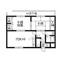 京都府京都市右京区太秦安井奥畑町（賃貸マンション2LDK・3階・53.94㎡） その2