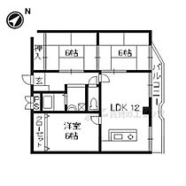 京都府京都市西京区嵐山朝月町（賃貸マンション3LDK・3階・69.22㎡） その2