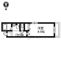 京都府京都市中京区新シ町通御池上る織物屋町（賃貸マンション1K・3階・24.30㎡） その2