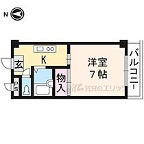 京都府京都市中京区西ノ京馬代町（賃貸マンション1K・3階・22.68㎡） その2