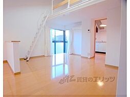 ジャルダンII 2階1Kのリビング/ダイニング