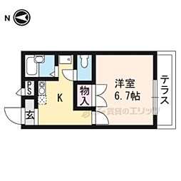 間取図画像 1K