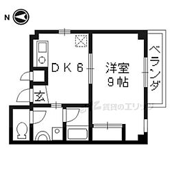 間取図画像 1DK