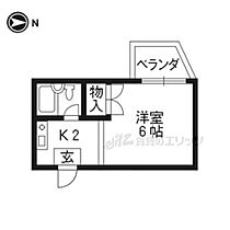 シティハウスSAKA PARTII 407 ｜ 京都府京都市中京区御幸町通二条上ル達磨町（賃貸マンション1K・4階・17.00㎡） その2