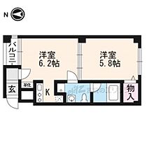 京都府京都市東山区東大路松原上る5丁目月見町（賃貸マンション1DK・2階・33.00㎡） その2