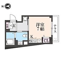 京都府京都市東山区本町4丁目（賃貸マンション1R・1階・23.43㎡） その2