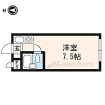 カサ・デ・ソーラ白川 502 ｜ 京都府京都市左京区一乗寺樋ノ口町（賃貸マンション1K・5階・15.00㎡） その2