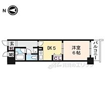 京都府京都市下京区順風町（賃貸マンション1DK・4階・28.08㎡） その2