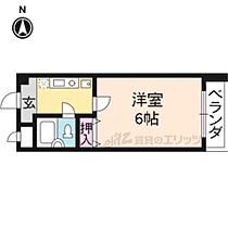 GARNET RESIDENCE下鴨 402 ｜ 京都府京都市左京区下鴨東本町（賃貸マンション1K・4階・18.00㎡） その2