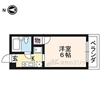 京都府京都市北区上賀茂南大路町（賃貸マンション1K・1階・18.00㎡） その2