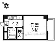 京都府京都市左京区岩倉幡枝町（賃貸マンション1K・3階・22.75㎡） その1