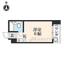 京都府京都市上京区出町通桝形上ル後藤町（賃貸マンション1R・3階・14.50㎡） その1