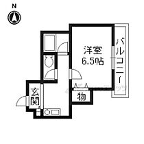 グリーンヴィレッジ烏丸 201 ｜ 京都府京都市上京区梅屋町（賃貸マンション1K・2階・20.05㎡） その2