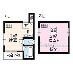 ニューライフ 2階1Kの間取り