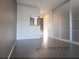 京都市営烏丸線 松ヶ崎駅 徒歩13分の賃貸アパート 2階1LDKのリビング/ダイニング