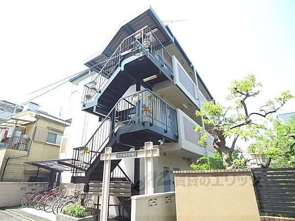 京都府京都市山科区竹鼻西ノ口町(賃貸マンション1K・3階・22.40㎡)の写真 その1