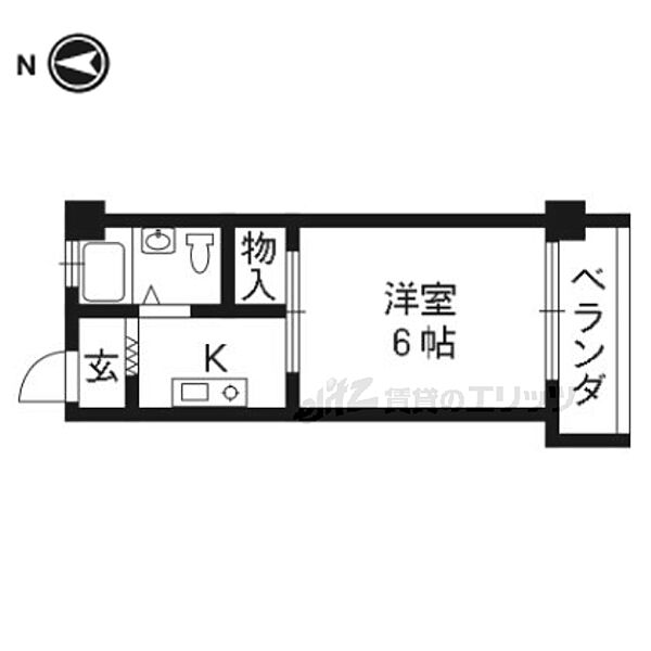 京都府京都市伏見区竹田久保町(賃貸マンション1K・1階・19.00㎡)の写真 その2