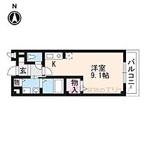 滋賀県草津市東矢倉１丁目（賃貸マンション1K・3階・25.25㎡） その2