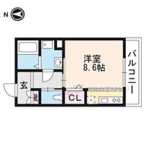 京都府京都市山科区上野御所ノ内町（賃貸アパート1R・2階・26.40㎡） その2