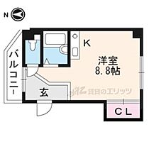 京都府京都市山科区竹鼻扇町（賃貸マンション1R・1階・20.00㎡） その2