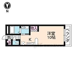 ｍａｒｖｅｌｏｕｓ納屋町 1階1Kの間取り