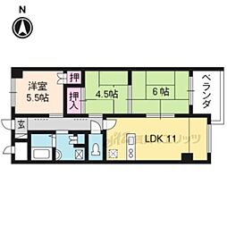 インペリアル明日香 3LDKの間取図画像
