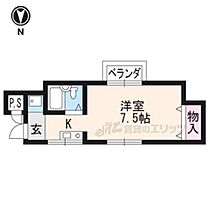 京都府京都市右京区宇多野馬場町（賃貸アパート1K・2階・17.82㎡） その2