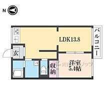 メゾン・ド・マックＡ 205 ｜ 京都府京都市北区大将軍南一条町（賃貸アパート1LDK・2階・40.00㎡） その2