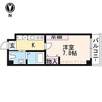 京都府京都市北区衣笠北高橋町（賃貸マンション1K・1階・22.55㎡） その2